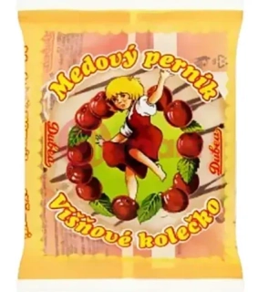 Medový perník - kolečko višňové 60g, Dubea