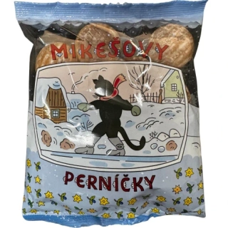 Mikešovy perníčky s ovocnou náplní v cukrové polevě 180 g - ŠVESTKA