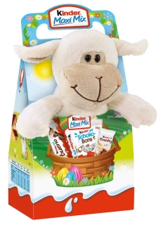 Kinder PLYŠÁK Maxi Mix 133 g OVEČKA bílá