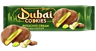 Sušenky BERGEN 96 g DUBAI STYLE COOKIES - pistáciové