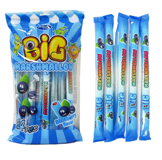 Želé marshmallow BIG 20 g - borůvka