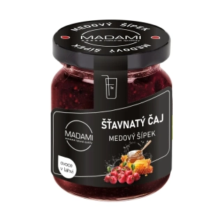 Šťavnatý čaj MADAMI 55 g MEDOVÝ ŠÍPEK - AKCE !!!