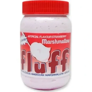 Marshmallow krém FLUFF v dóze 213 g JAHODA