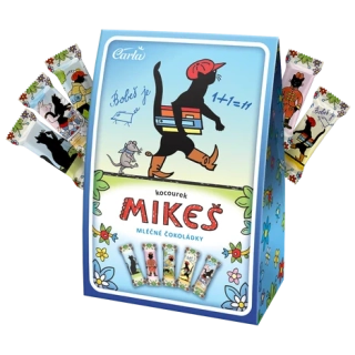 Mini čokoládičky mléčné 25x 5 g MIKEŠ / Josef Lada (25 ks v krabičce)