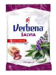 Bylinné bonbóny VERBENA 60 g - šalvěj