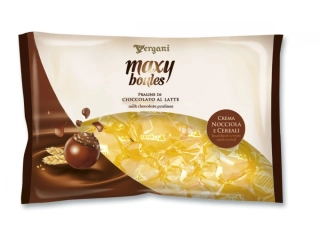 Italské čokoládové pralinky VERGANI CHOCAO 1 kg - s oříškovou náplní - ZLATÉ