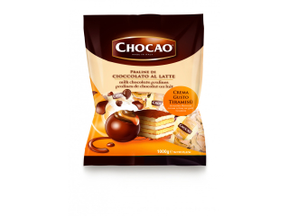 Italské čokoládové pralinky VERGANI CHOCAO 1 kg - TIRAMISU