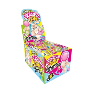Žvýkačka s tetovačkou JB RABBIT GUM 5 g - ovocná žvýkačka ZAJÍČEK s tetováním