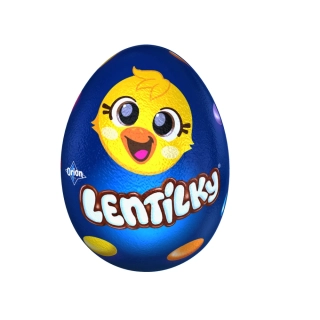 Čokoládové vajíčko LENTILKY 17.5 g - VÝPRODEJ !!! poslední 4 ks