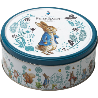 Sušenky JACOBSEN 150 g plechová dóza - se ZAJÍČKEM - modrá