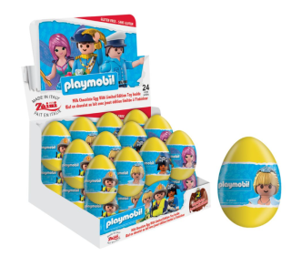 Italské čokoládové vajíčko ZAINI 20 g - s figurkou PLAYMOBIL