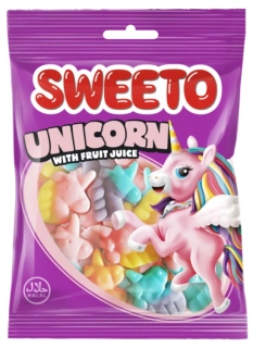 Cukrovinka želé s ovocnou příchutí 80 g, SWEETO