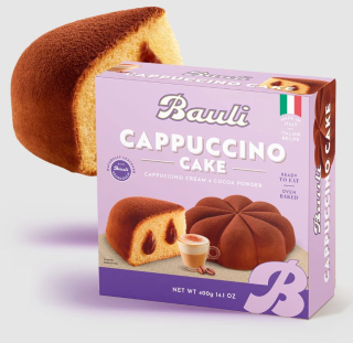 Cake BAULI 400 g - italská bábovka s náplní CAPPUCCINO