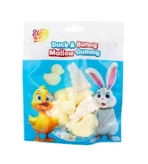 Želé marshmallow DUCK & BUNNY 50 g - KAČENKY & ZAJÍČCI - VÝPRODEJ !!! - poslední 1 ks
