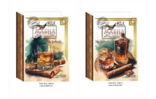 Bonboniéra MASHA 85 g KNIHA - WHISKY
