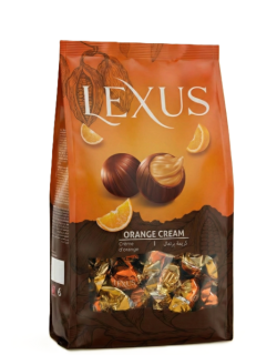 Pralinky LEXUS 1000 g ORANGE CREAM - POMERANČ