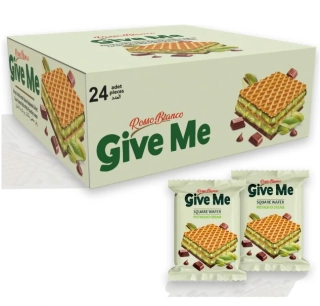 Oplatka Give Me 30 g - PISTÁCIE (balení 24 ks)