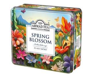 AHMAD TEA 64 g - SPRING BLOSSOM - kovová dóza - poslední 1 ks
