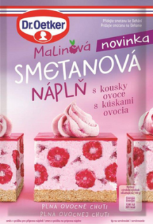 Smetanová náplň Dr.Oetker 50 g MALINOVÁ