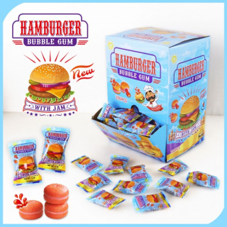 Žvýkačky 4.5 g BURGER BUBBLE GUM - žvýkačka hamburger (balení 200 ks)