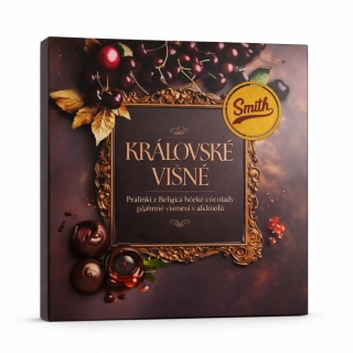 Čokoládové hořké pralinky SMITH 75 g KRÁLOVSKÉ VIŠNĚ - VÝPRODEJ !!! DMT: 4/2026