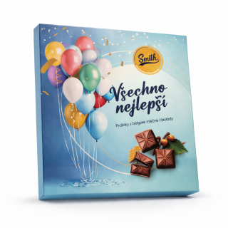 Čokoládové pralinky SMITH 75 g VŠECHNO NEJLEPŠÍ