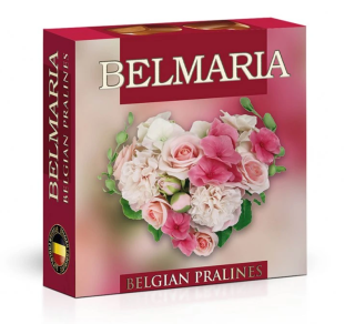 Pralinky BELMARIA 50 g SRDÍČKO z květů