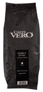 italská zrnková káva CAFFÉ VERO 1 kg - ARABICA EXTRA