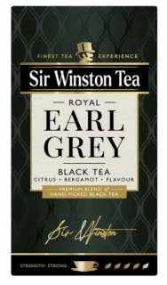 Černý čaj SIR WINSTON TEA 35 g EARL GREY
