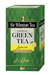 Zelený čaj SIR WINSTON TEA 35 g - zelený s citrónem
