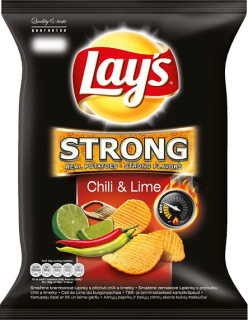 Brambůrky LAY'S STRONG 55g CHILLI & LIME