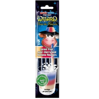 Brčka do mléka QUICK MILK 30 g (5x 6 g) příchuť WIZZARD