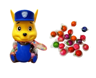 MINI DOG JELLY 50x 2 g - želé & kasička 100 ks - CHASE nebo MARSHALL