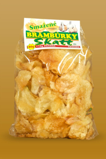 Brambůrky smažené SKATT  80+10 g ČESNEKOVÉ