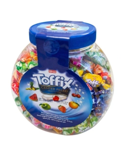 Ovocné karamely TOFFIX 500 g MIX - dóza