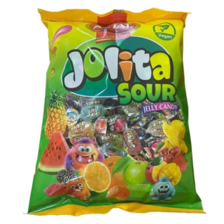 Želé bonbóny JOLITA 1 kg SOUR - s různými druhy příchutí - KYSELÉ
