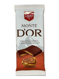 Čokoládová pochoutka MONTE D´OR 90 g - KARAMELOVÉ SUŠENKY