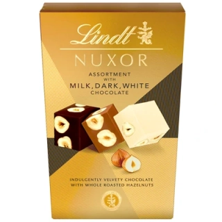 Bonboniéra Lindt NUXOR 150 g - MIX - mléčná, bílá, hořká