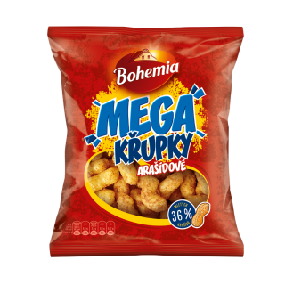 MEGA KŘUPKY BOHEMIA 150 g arašídové