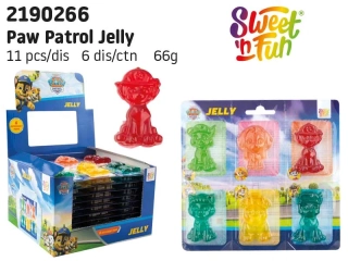 Želé blistr 6x PAW PATROL 11 g - balení 66 ks 