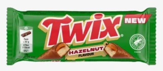 Sušenky TWIX 46 g - HAZELNUT / oříšková