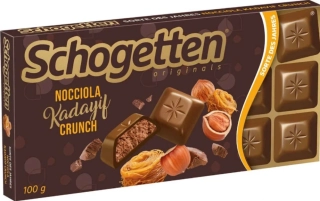 Čokoláda SCHOGETTEN 100 g NOCCIOLA KADAYIF CRUNCH