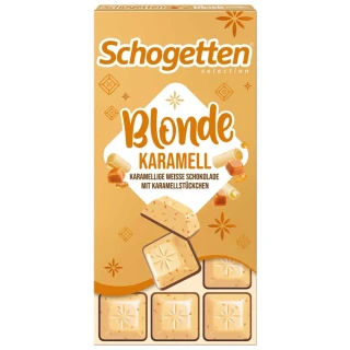 Čokoláda SCHOGETTEN 100 g BLONDE CARAMEL - VÝPRODEJ !!! DMT: 8/2026