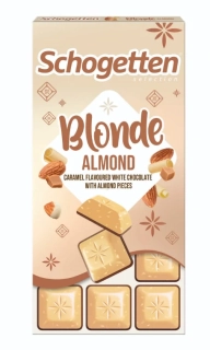 Čokoláda SCHOGETTEN 100 g BLONDE ALMOND