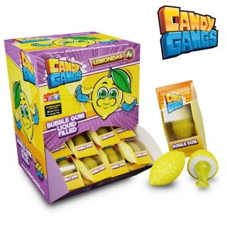 Žvýkačky Candy Gangs 4 g LEMONIDAS - CITRÓNKY (balení 200 ks)