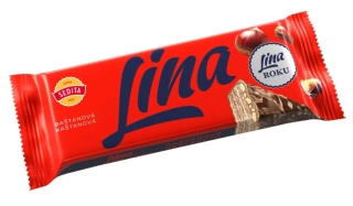 Oplatka LINA 50 g KAŠTANOVÁ