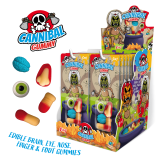 Želé CANNIBAL GUMMY 22 g s ovocnou příchutí