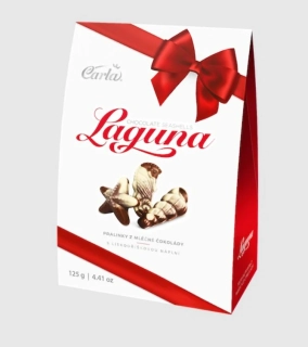 Pralinky CARLA 125 g LAGUNA - čokoládové mořské plody - VÝPRODEJ !!! DMT: 12/2025