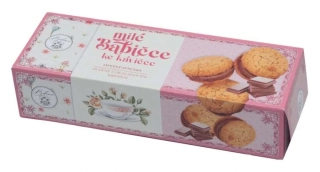 Sušenky ke kávičce 180 g MILÉ BABIČCE - VÝPRODEJ !!! DMT: 3/2025