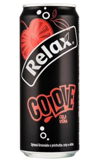 Limonáda RELAX 0.33 ml - COLA & VIŠEŇ sycený nápoj 